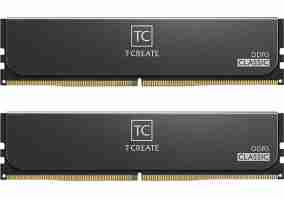 Модуль пам'яті Team 64 GB (2х32GB) DDR5 5600 MHz T-Create Classic 10L Black (CTCCD564G5600HC46DC01)