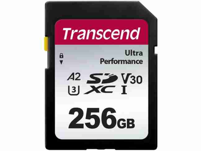 Карта пам'яті Transcend 256 GB SDXC UHS-I U3 V30 A2 340S TS256GSDC340S