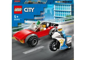 Конструктор Lego City Преследование автомобиля на полицейском мотоцикле (60392)