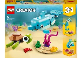 Конструктор Lego Creator Дельфин и черепаха (31128)
