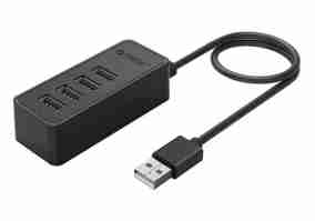 Мультипортовый адаптер Orico 4 Port USB2.0 HUB with Data Cable and OTG Function ( W5P-U2-030-BK-PRO) (CA911424)