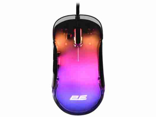 Мышь 2E MG345 RGB USB Transparent (2e-MG345TR)