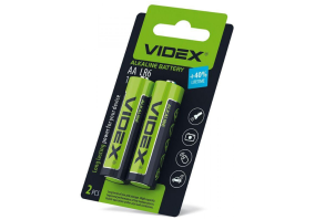 Батарейка Videx AA bat Alkaline 2шт (25400)