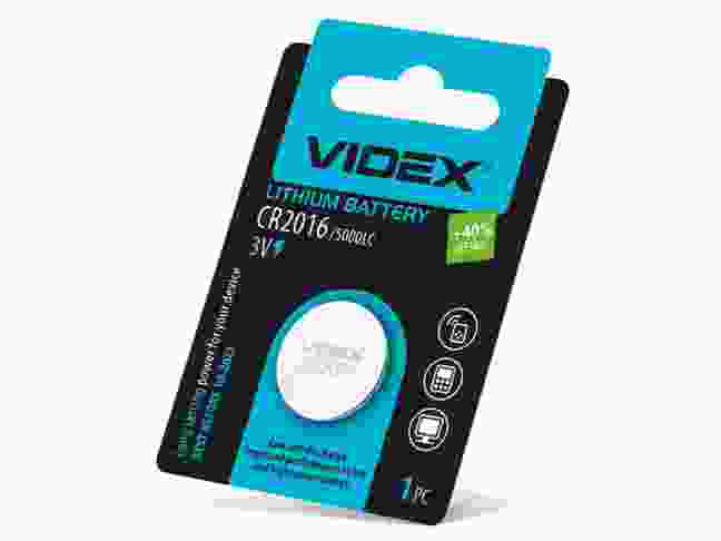 Батарейка Videx CR2016 BL 1 шт. (24232)