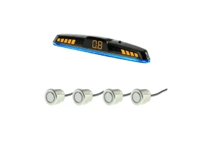 Комплект парктроника Cyclone SJ-4D silver