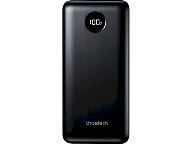 Зовнішній акумулятор (Power Bank) Choetech B653 20000mAh QC PD 45W Black (B653-CCBK)