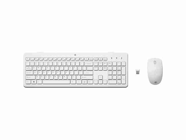Комплект (клавіатура + миша) HP 230 Wireless Keyboard and Mouse Combo White (3L1F0AA)