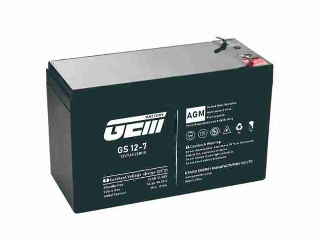 Аккумулятор для ИБП GEM Battery 12V 7.0A (GS 12-7)