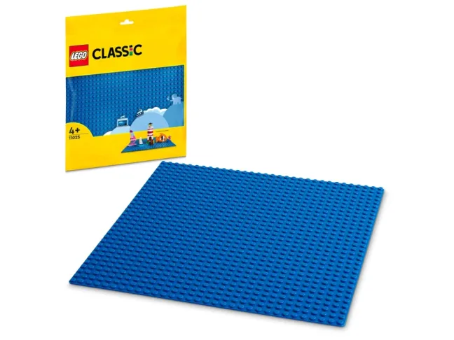 Конструктор Lego Classic Базовая пластина синего цвета (11025)