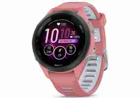 Смарт-часы Garmin Forerunner 265S Black Bezel w. Light Pink Case and Light Pink/Whitestone S. Band (010-02810-55)
