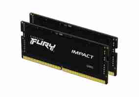 Модуль пам'яті Kingston FURY 32 GB (2x16GB) SO-DIMM DDR5 4800 MHz Impact (KF548S38IBK2-32)