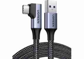 Кабель UGREEN US385 USB-A to USB-C 1m Black (20299)