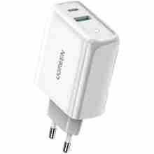 Мережевий зарядний пристрій UGREEN CD170 36W White (60468)