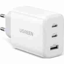 Мережевий зарядний пристрій UGREEN CD275 65W Wall Charger White (90496)
