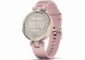 Смарт-часы Garmin Lily Sport Edition - Cream Gold Bezel with Dust Rose Case and S. Band (010-02384-03/13)