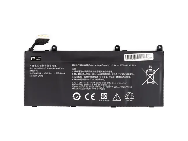 Аккумулятор для ноутбука PowerPlant XIAOMI N15B01W-4S1P 15.4V 2630mAh (NB530038)