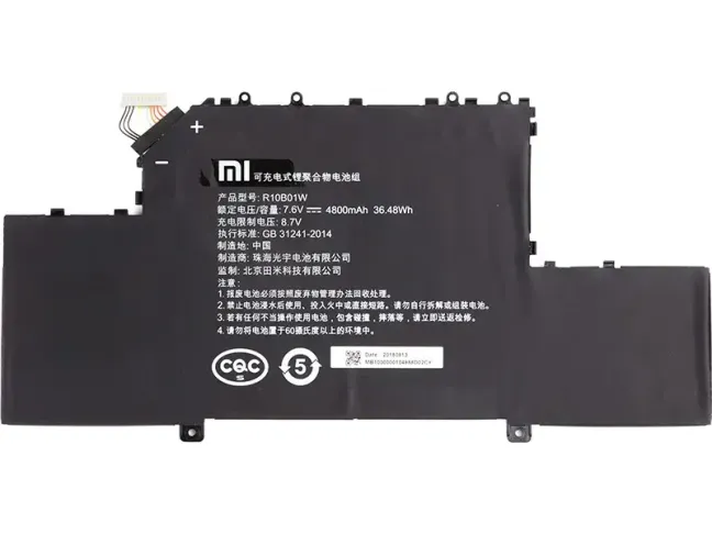 Аккумулятор для ноутбука PowerPlant Xiaomi Mi Air 12.5 R10B01W 7.6V 4800mAh (NB530014)