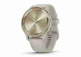 Смарт-часы Garmin Vivomove Trend Cream Gold S. Steel Bezel w. F. Gray Case and S. Band (010-02665-02)