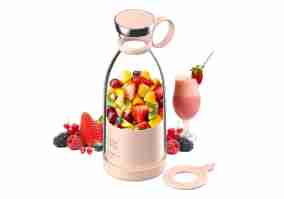 Портативный блендер Fresh juice  350 ml (pink)