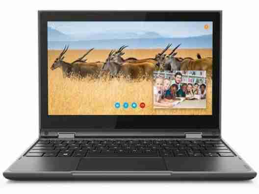 Ноутбук Lenovo 300e CB 2nd Gen (81MB003MMX) Black