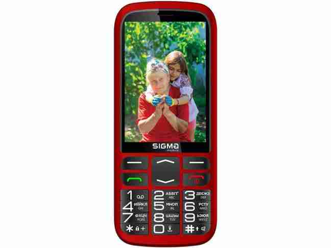 Мобільний телефон Sigma mobile Comfort 50 Optima Type-C Red