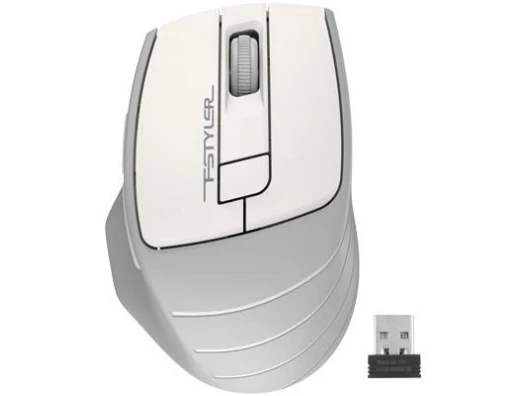 Мышь A4Tech FG30S Grey/White