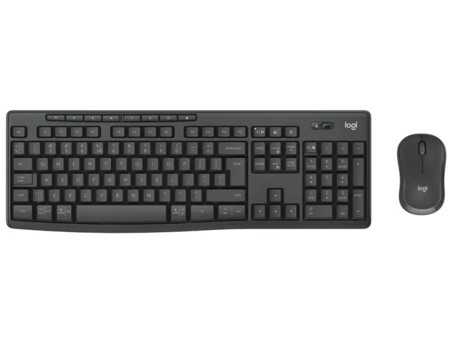 Комплект (клавіатура + миша) Logitech MK370 Graphite (920-012077)
