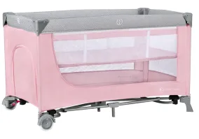 Ліжко-манеж KinderKraft Leody Pink (KCLEOD00PNK0000)