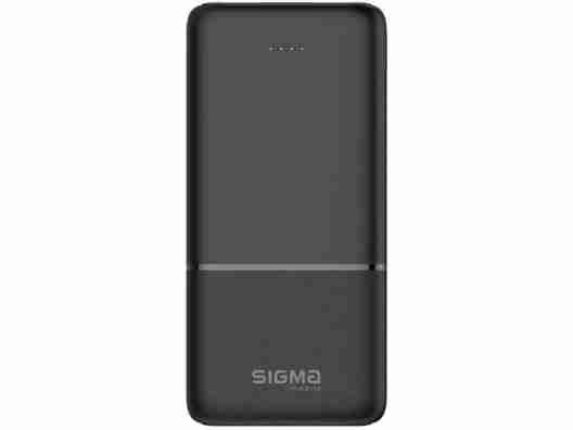 Внешний аккумулятор (Power Bank) Sigma X-power SI10A1Q 10000 mAh Type-C PD20W QC22,5W Black