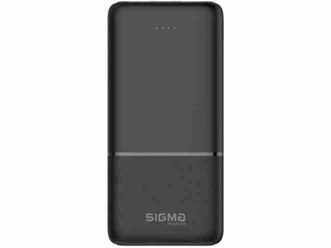 Внешний аккумулятор (Power Bank) Sigma X-power SI10A1Q 10000 mAh Type-C PD20W QC22,5W Black