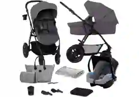 Універсальна коляска 3 в 1 KinderKraft Xmoov Dark Gray (KSXMOV00DGR3000)