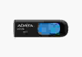 Флешка ADATA 128 GB DashDrive UV128 Black/Blue (AUV128-128G-RBE)