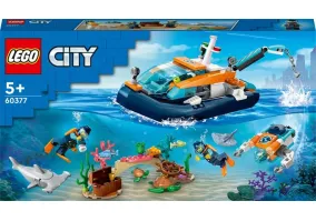 Конструктор Lego City Дослідницький підводний човен (60377)