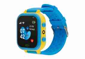 Детские смарт-часы AmiGo GO009 GLORY Camera+LED WIFI Blue-Yellow