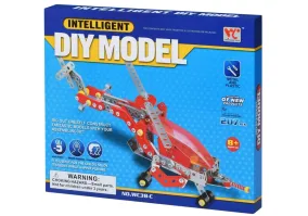 Конструктор металевий  Same Toy Inteligent Diy Model Літак 207 ел. (WC38CUt)