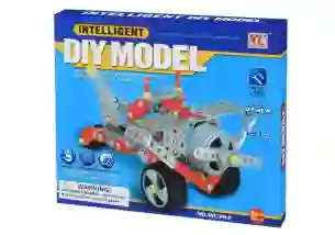 Конструктор металлический  Same Toy Inteligent Diy Model Самолет 191 эл. (WC38FUt)