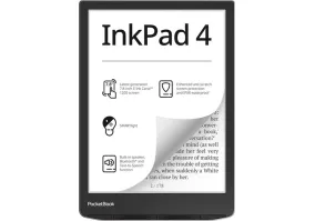 Электронная книга PocketBook 743G InkPad 4, Stundust Silver (PB743G-U-CIS)