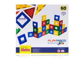 Конструктор Playmags Магнітний набір 60 елементів (PM169)
