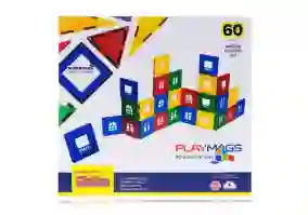 Конструктор Playmags Магнітний набір 60 елементів (PM169)