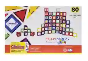 Конструктор Playmags Магнітний набір 80 елементів (PM170)