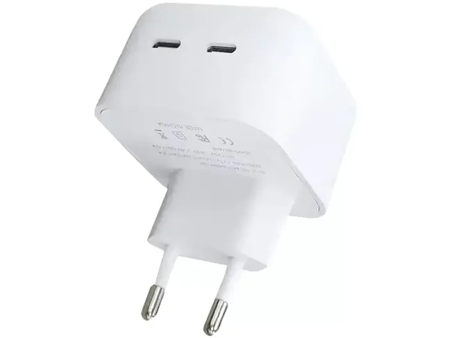 Блок живлення для ноутбука Apple 35W Dual USB-C Port Compact Power Adapter (MNWM3)