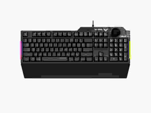 Клавиатура Asus TUF Gaming RGB Black (90MP01X0-BKMA00)