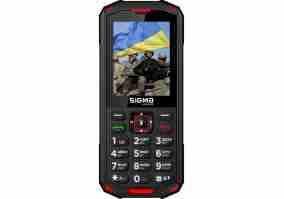 Мобильный телефон Sigma mobile X-treme PA68 Black-Red