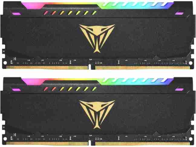 Модуль памяти Patriot 32 GB (2x16GB) DDR4 3600 MHz Viper Steel RGB (PVSR432G360C0K)