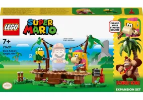 Конструктор Lego Super Mario Импровизация в джунглях Дикси Конг. Дополнительный набор (71421)