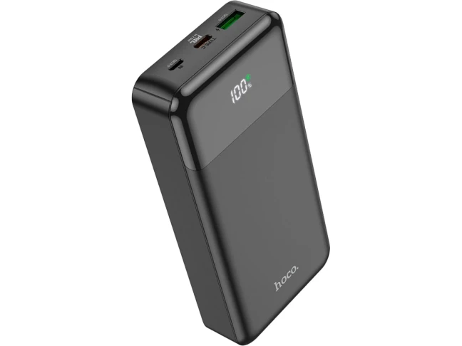 Зовнішній акумулятор (павер-банк) Hoco J102A Cool figure 20W 20000mAh Black