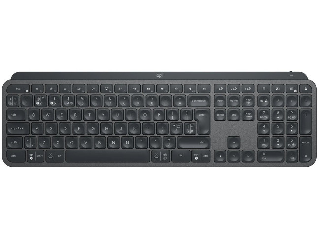 Клавиатура Logitech MX Keys Advanced for Business Wireless Illuminated UA Graphite (920-010251)