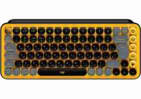 Клавіатура Logitech POP Keys Wireless Mechanical Keyboard UA Blast Yellow (920-010735)