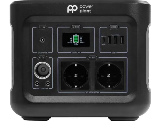 Зарядная станция PowerPlant 403.2Wh, 112000mAh, 400W (PB930777)