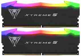 Модуль пам'яті Patriot 32 GB (2х16GB) DDR5 7800 MHz Viper Xtreme 5 RGB (PVXR532G78C38K)